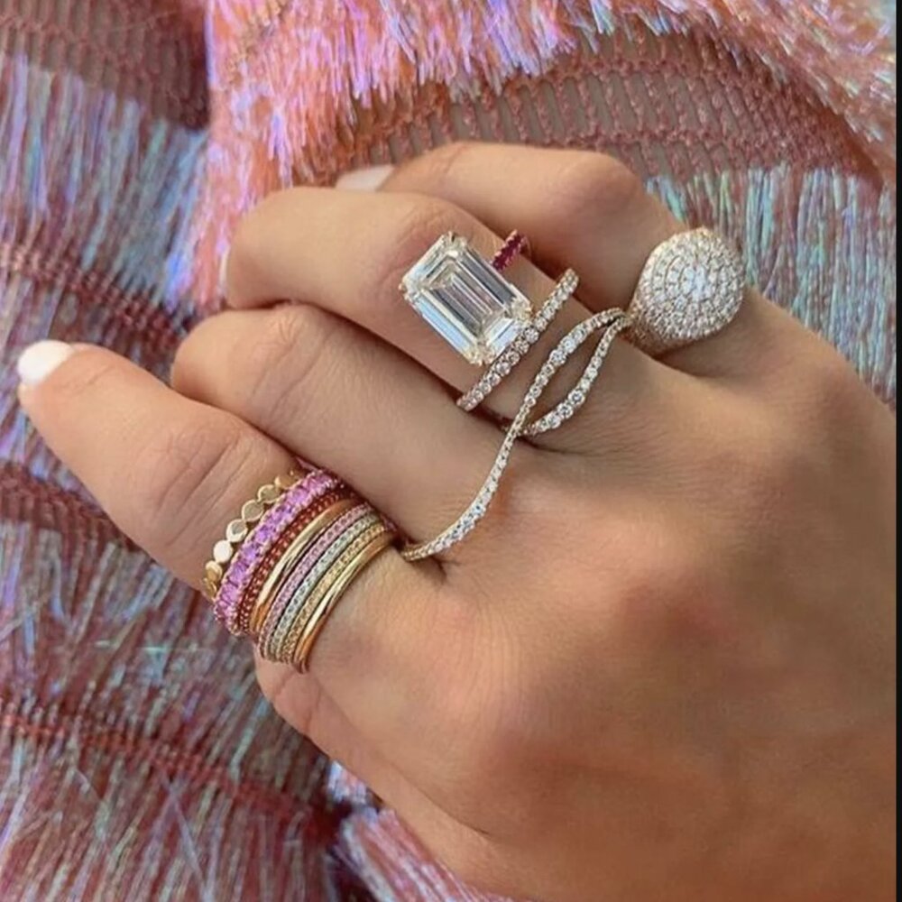I'm Looking for this Stephanie Gottlieb Wavy Two Finger Ring